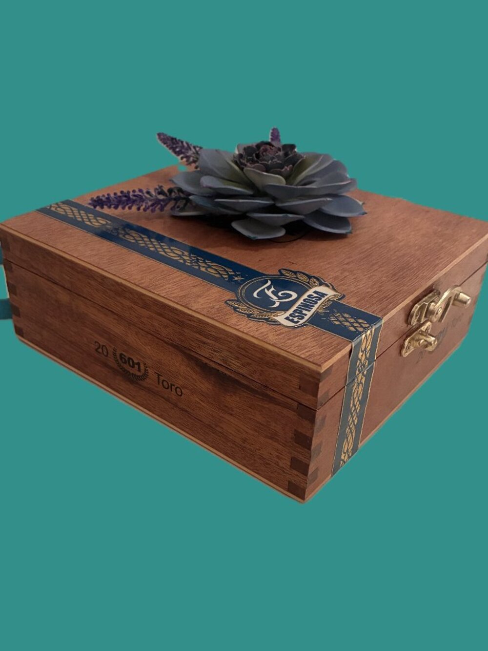 Original Suenos de Saundra Upcycled ESPINOSA Cigar Box Purse - Picture 8 of 15